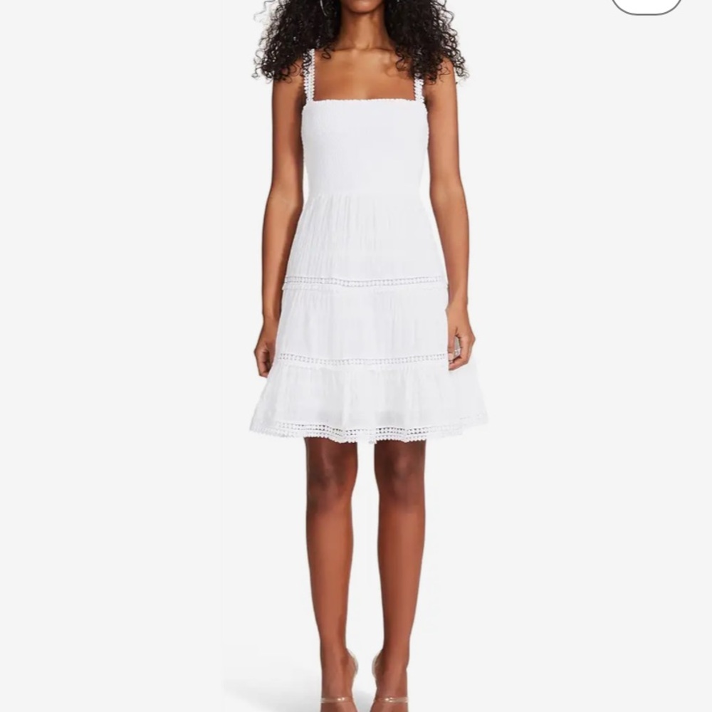 BB Dakota Steve Madden white dress, size M